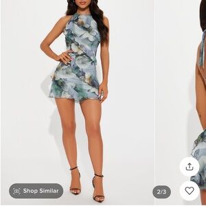 Mini dress from fashion nova
